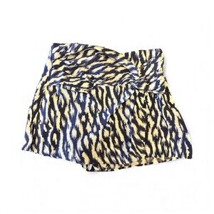 Zara Skort Women’s Unique Pattern Blue and White Patterned Size M runs small NWT